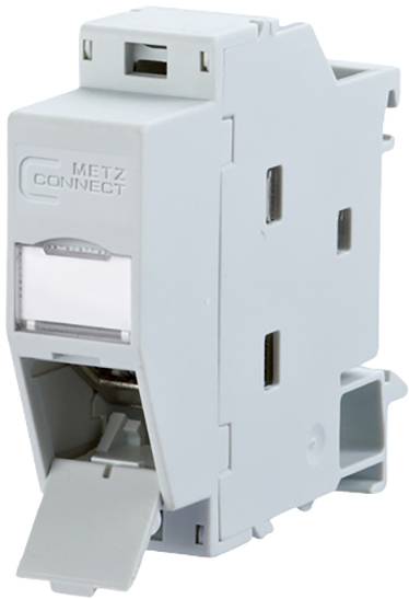 Metz Connect 1309A07003-E Netwerkdoos DIN-rails Lichtgrijs
