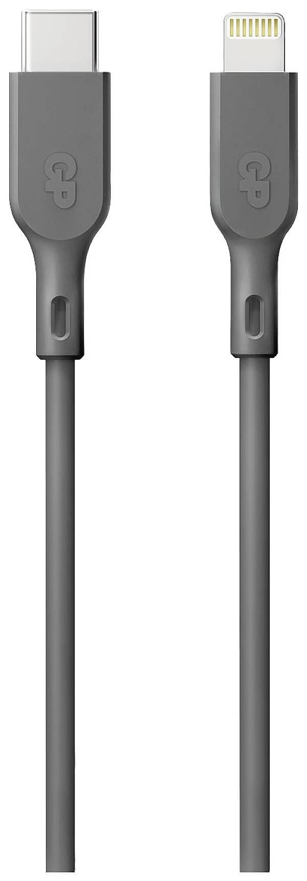 GP GPCBCL1PGYUSB221 USB-laadkabel USB 2.0 USB-C stekker, Apple Lightning stekker 1.00 m Grijs
