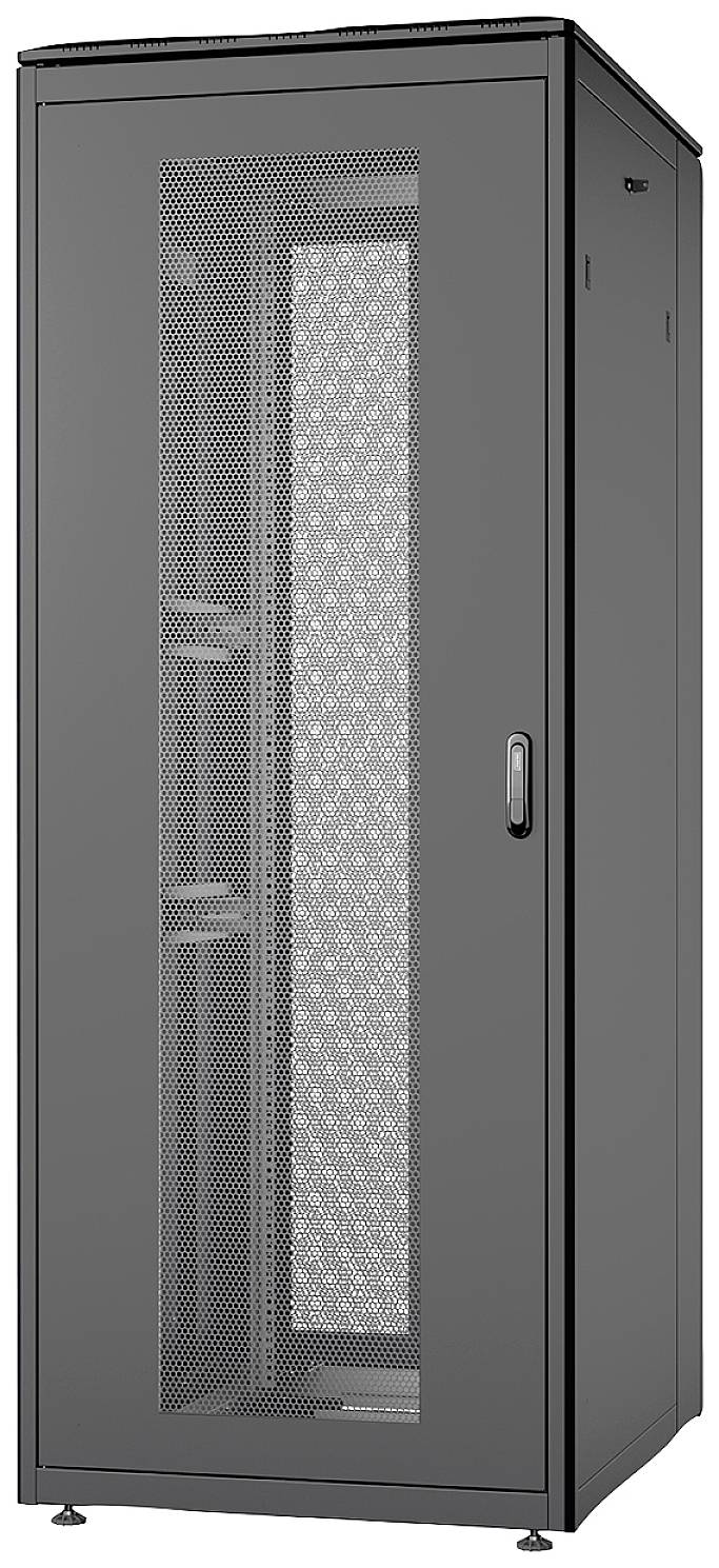 Digitus DN-31127-B 19inch-patchkast (b x h x d) 800 x 2053 x 1000 mm 42 HE Zwart, Zwart (RAL 9005)