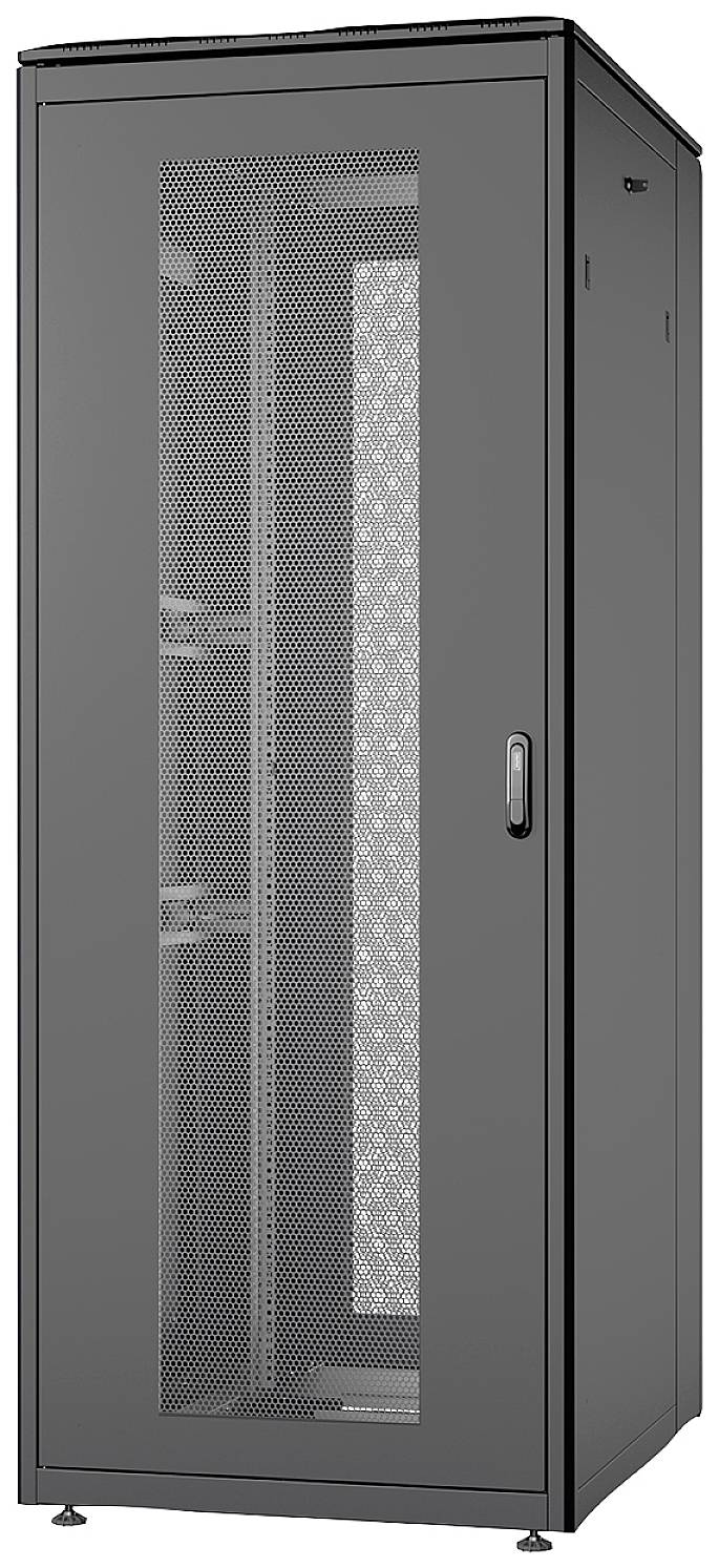 Digitus DN-31126-B 19inch-patchkast (b x h x d) 800 x 2053 x 1000 mm 42 HE Zwart, Zwart (RAL 9005)