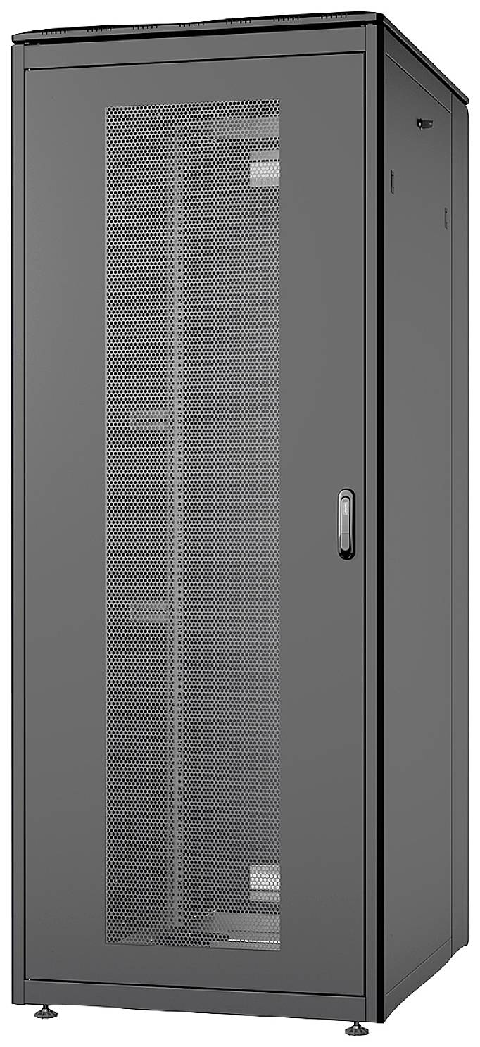 Digitus DN-31125-B 19inch-patchkast (b x h x d) 800 x 2053 x 1000 mm 42 HE Zwart, Zwart (RAL 9005)