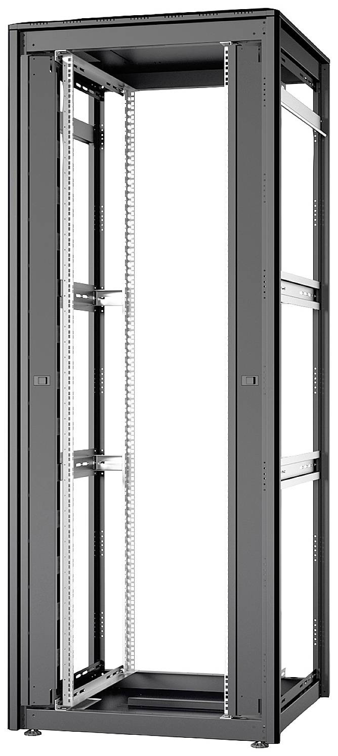 Digitus DN-31112-B 19inch-patchkast (b x h x d) 800 x 2053 x 800 mm 42 HE Zwart, Zwart (RAL 9005)