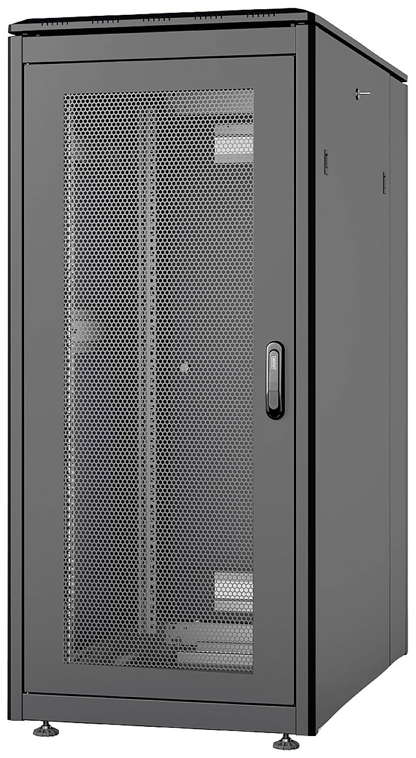 Digitus DN-31102-B 19inch-patchkast (b x h x d) 600 x 1342 x 1000 mm 26 HE Zwart, Zwart (RAL 9005)