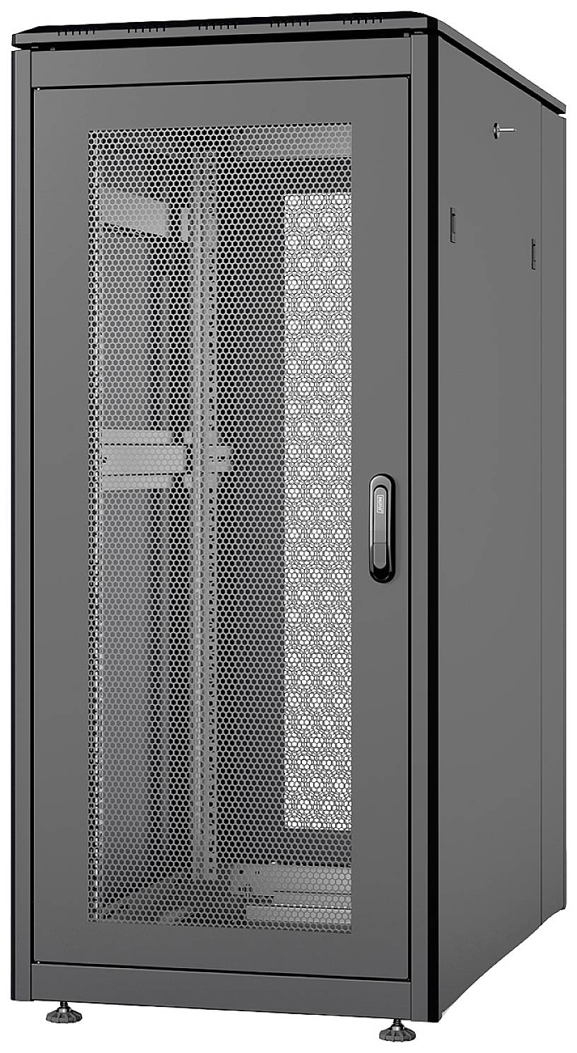 Digitus DN-31103-B 19inch-patchkast (b x h x d) 1000 x 1342 x 600 mm 26 HE Zwart, Zwart (RAL 9005)