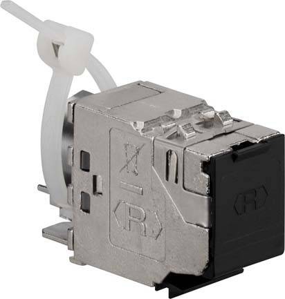 Rutenbeck UM-Cat.6A iso 25/10G RJ45-inbouwmodule 1 stuk(s)