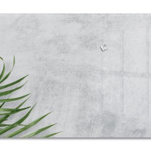 Sigel Design Botanic GL288 Glazen magneetbord (b x h) 910 mm x 460 mm Grijs, Groen Sigel Design Botanic GL288 Glazen magneetbord (b x h) 910 mm x 460 mm Grijs, Groen