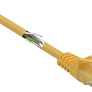 Renkforce RF-5224648 RJ45 Netwerkkabel, patchkabel CAT 5e U/UTP 0.15 m Geel Snagless, Halogeenvrij 1 stuk(s) Renkforce RF-5224648 RJ45 Netwerkkabel, patchkabel CAT 5e U/UTP 0.15 m Geel Snagless, Halogeenvrij 1 stuk(s)