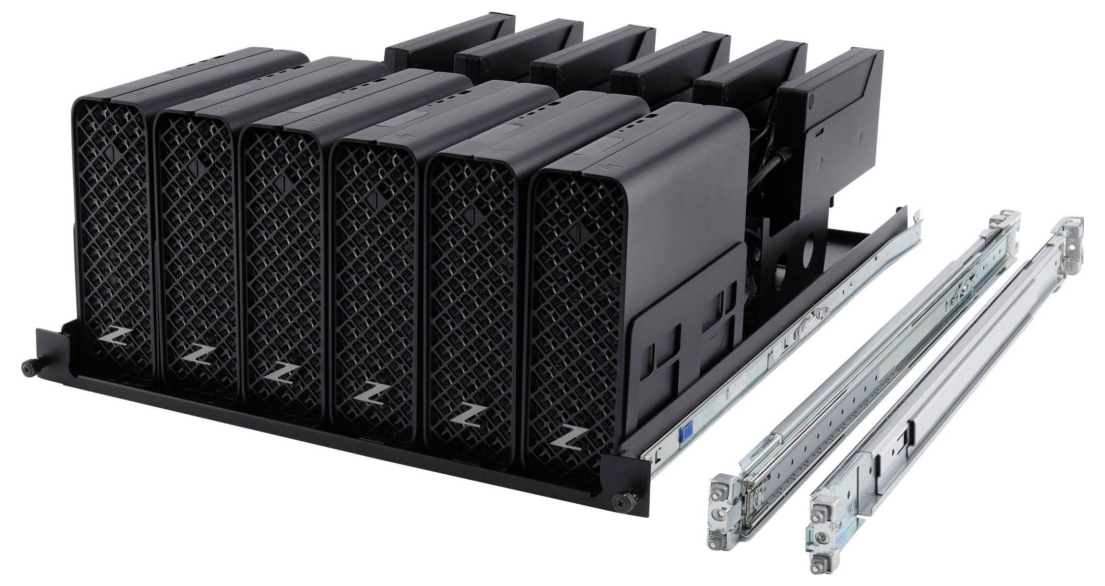 HP HP Z2 G9 Mini Rail Rack Kit 6C1U0AA Montagekit Meerdere kleuren
