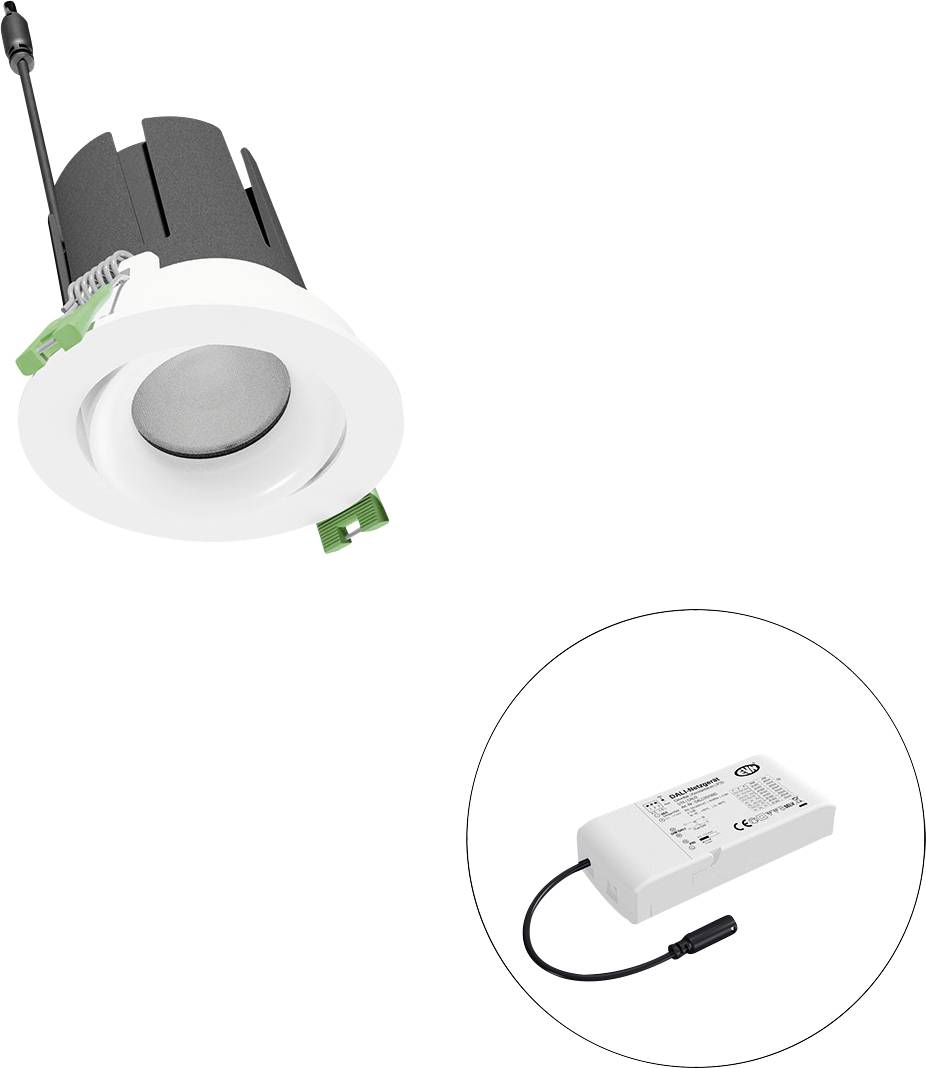 EVN F10RXXXM1330L38D F10RXXXM1330L38D LED-plafondspot