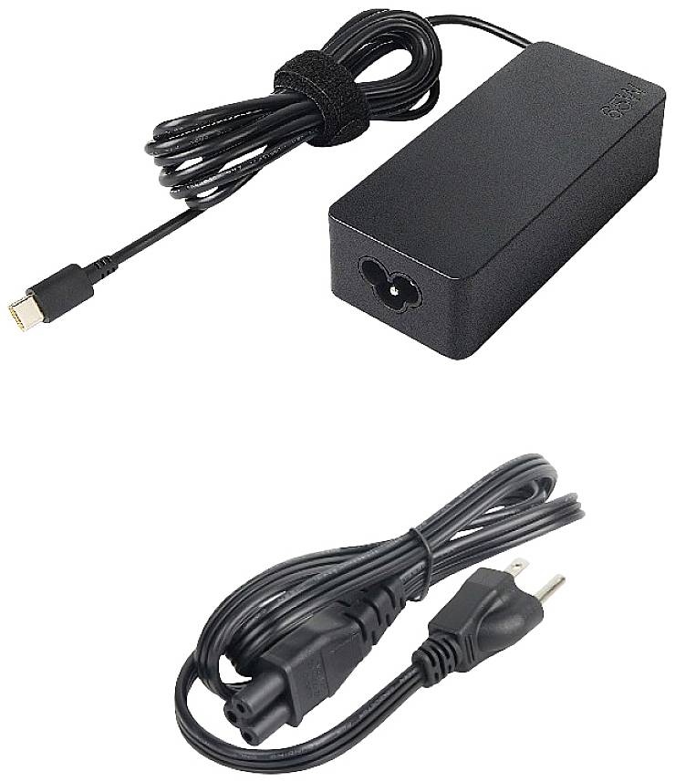 Lenovo Lenovo 65W Standard AC Adapter (USB Type Laptop netvoeding 65 W 5 V, 20 V 3.25 A
