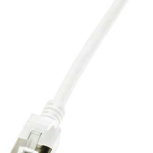 LogiLink CQ9051S RJ45 Netwerkkabel, patchkabel CAT 6A U/FTP 2.00 m Wit Extreem dun, Vlambestendig, Flexibel, Folie afsch LogiLink CQ9051S RJ45 Netwerkkabel, patchkabel CAT 6A U/FTP 2.00 m Wit Extreem dun, Vlambestendig, Flexibel, Folie afsch
