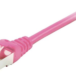 Equip 605589 RJ45 Netwerkkabel, patchkabel CAT 6 S/FTP 20.00 m Pink Vergulde steekcontacten 1 stuk(s) Equip 605589 RJ45 Netwerkkabel, patchkabel CAT 6 S/FTP 20.00 m Pink Vergulde steekcontacten 1 stuk(s)