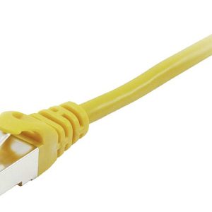 Equip 605568 RJ45 Netwerkkabel, patchkabel CAT 6 S/FTP 15.00 m Geel Vergulde steekcontacten 1 stuk(s)