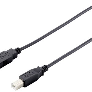 Equip 128863 USB-kabel USB-A stekker, USB-B stekker 1.00 m Zwart Equip 128863 USB-kabel USB-A stekker, USB-B stekker 1.00 m Zwart