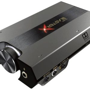 Creative Sound BlasterX G6 7.1 Externe geluidskaart Externe volumeregeling, Externe koptelefoonaansluitingen, Digitale u Creative Sound BlasterX G6 7.1 Externe geluidskaart Externe volumeregeling, Externe koptelefoonaansluitingen, Digitale u