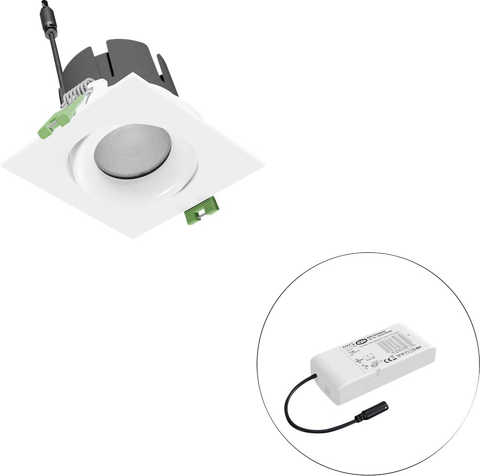EVN F11RXXXM0627L38D F11RXXXM0627L38D LED-plafondspot