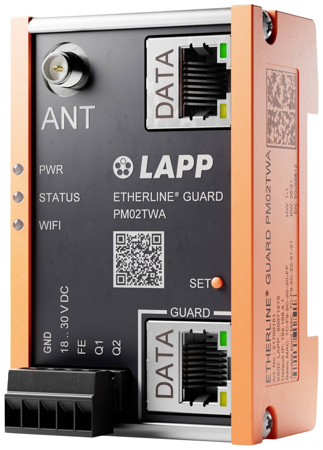 LAPP 21700151 ETHERLINE GUARD PM02TWA Industrial Ethernet Controller