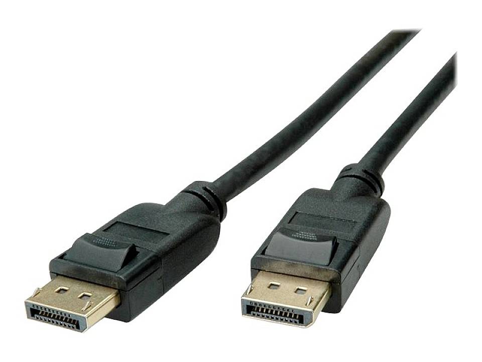 ROLINE GREEN DisplayPort-kabel, v1.4, DP M - M, zwart, 5 m