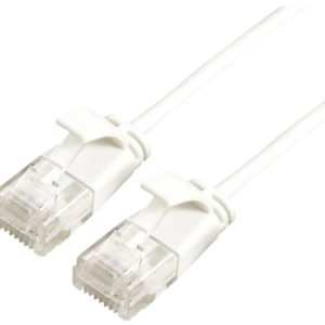 ROLINE GREEN UTP patchkabel Cat.6A (Class EA), LSOH, extra dun, wit, 1 m ROLINE GREEN UTP patchkabel Cat.6A (Class EA), LSOH, extra dun, wit, 1 m