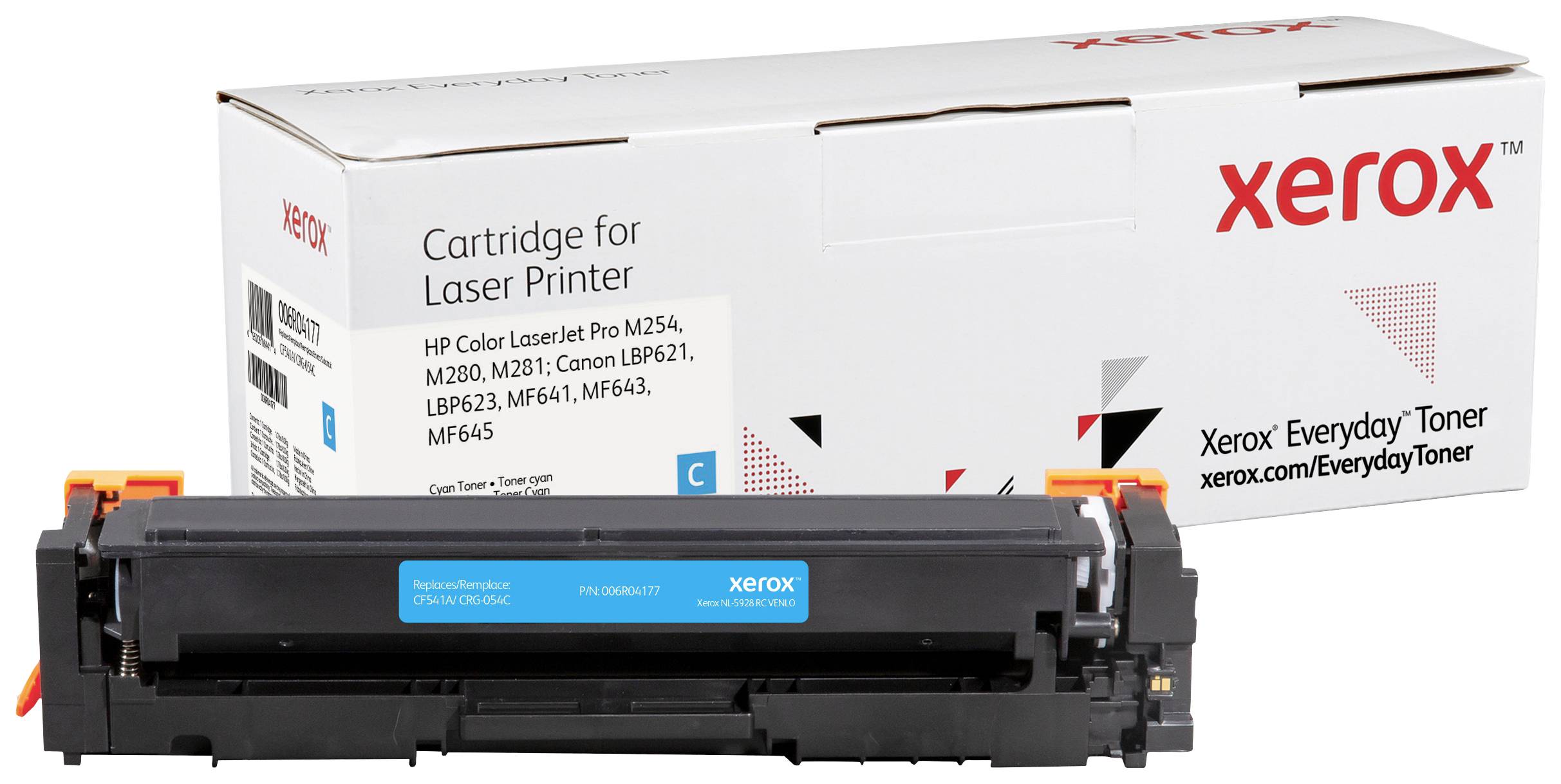 Xerox Toner vervangt Canon, HP 202A (CF541A/CRG-054C) Compatibel Cyaan 1300 bladzijden Everyday 006R04177