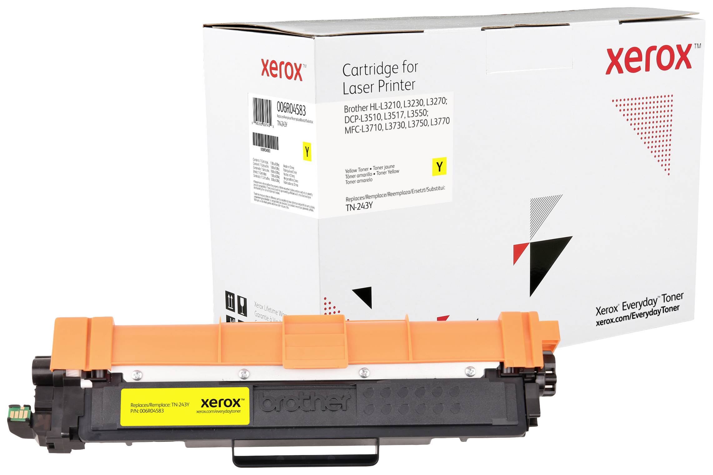 Xerox Toner vervangt Brother TN-243Y Compatibel Geel 1000 bladzijden Everyday 006 R 04583