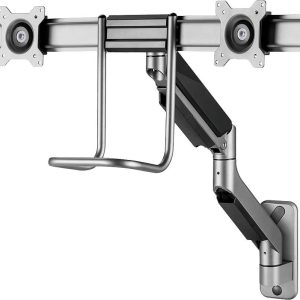 My Wall HL 53 L Monitor-wandbeugel Aantal monteerbare displays: 1 Display(s) 43,2 cm (17″) – 81,3 cm (32″) Zilver Zwenkb