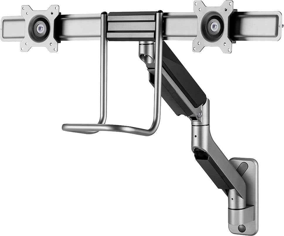 My Wall HL 53 L Monitor-wandbeugel Aantal monteerbare displays: 1 Display(s) 43,2 cm (17") - 81,3 cm (32") Zilver Zwenkb