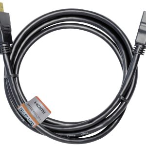 Maxtrack C 215-3 L HDMI-kabel HDMI Aansluitkabel HDMI-A-stekker, HDMI-A-stekker 3.00 m Zwart 4K UHD