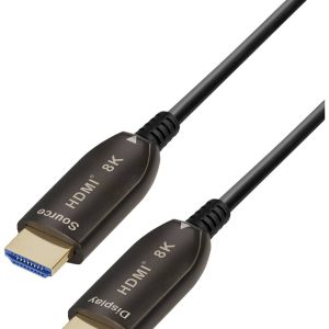 Maxtrack C 507-50 ML HDMI-kabel HDMI Aansluitkabel HDMI-A-stekker, HDMI-A-stekker 50.00 m Zwart 8K UHD