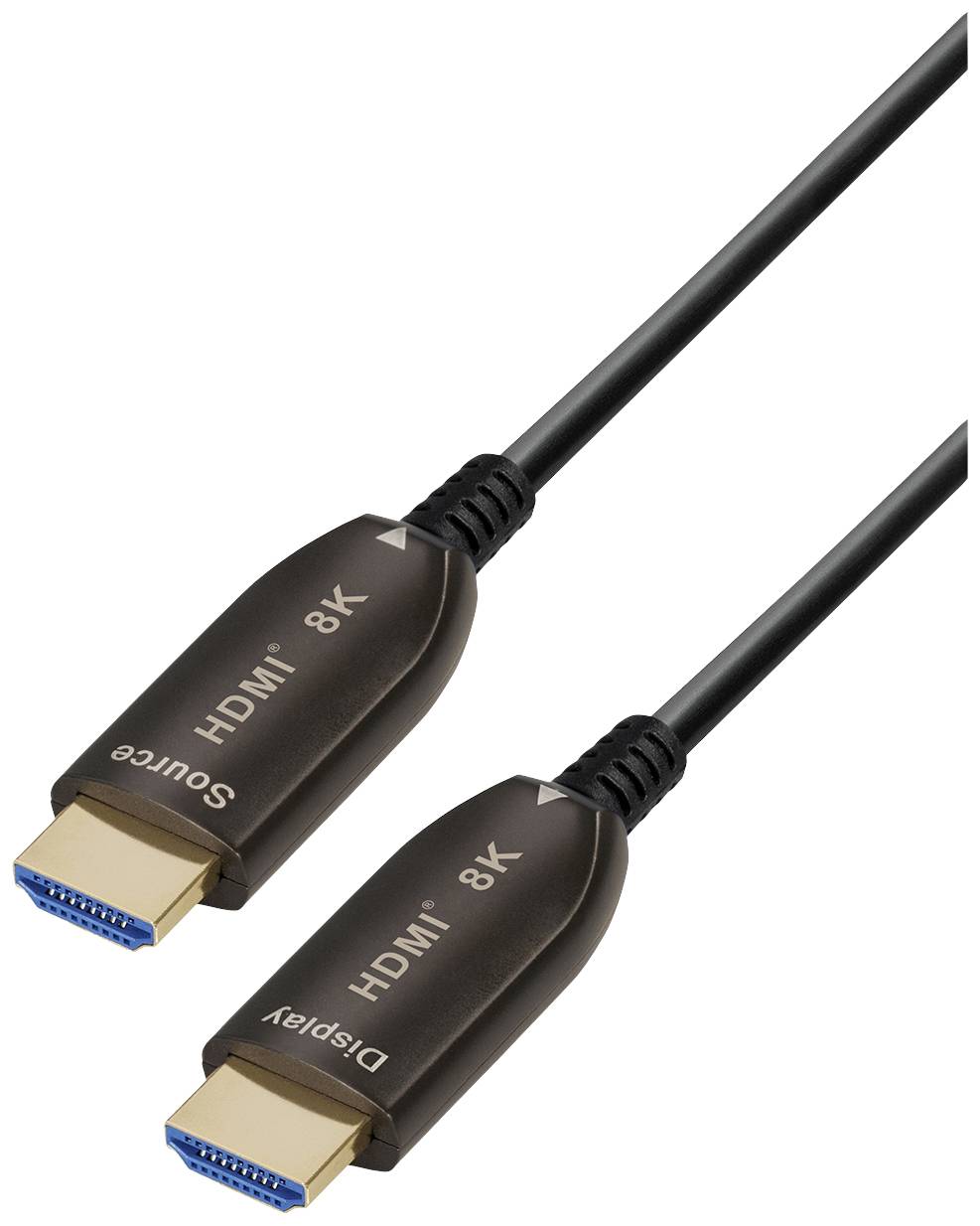 Maxtrack C 507-50 ML HDMI-kabel HDMI Aansluitkabel HDMI-A-stekker, HDMI-A-stekker 50.00 m Zwart 8K UHD