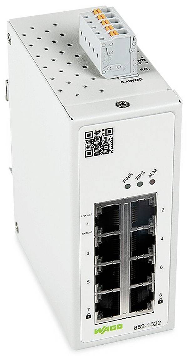WAGO 852-1322 852-1322 Netwerk switch 10 / 100 / 1000 MBit/s