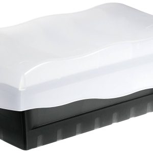 HAN CROCO 998-633 Kaartenbox Zwart Aantal kaarten (max.): 500 kaarten DIN A8 liggend Incl. 100 gelinieerd HAN CROCO 998-633 Kaartenbox Zwart Aantal kaarten (max.): 500 kaarten DIN A8 liggend Incl. 100 gelinieerd