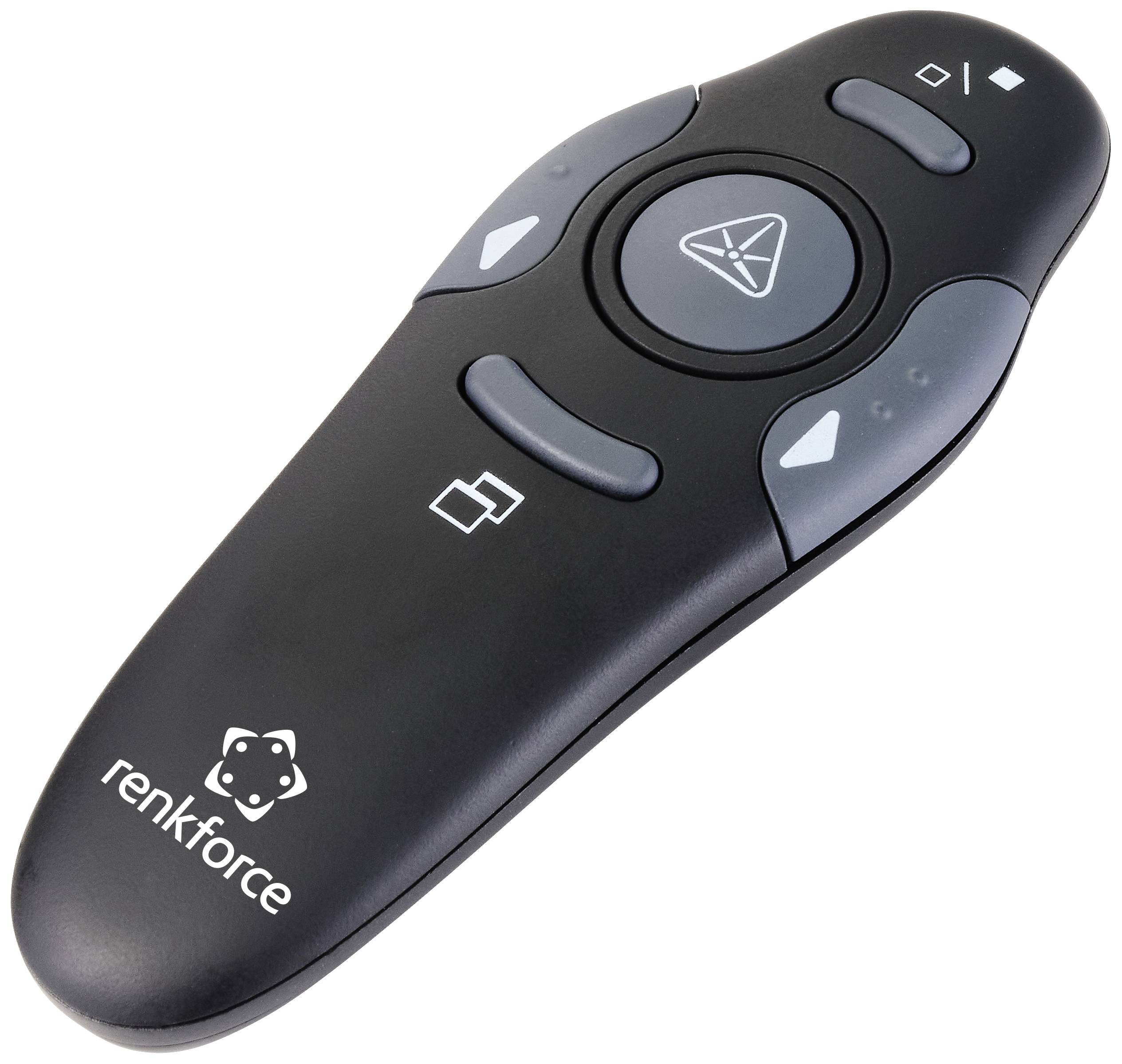 Renkforce RF-PLP-202 Presenter Draadloos Incl. laserpointer