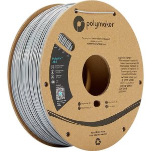 Polymaker PE01003 PolyLite Filament ABS kunststof Geurarm 1.75 mm 1000 g Grijs 1 stuk(s) Polymaker PE01003 PolyLite Filament ABS kunststof Geurarm 1.75 mm 1000 g Grijs 1 stuk(s)