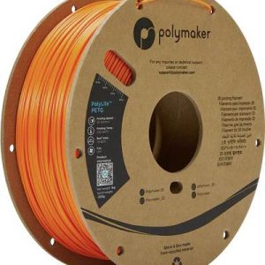 Polymaker PB01009 PolyLite Filament PETG Hittebestendig, Hoge treksterkte 1.75 mm 1000 g Oranje 1 stuk(s) Polymaker PB01009 PolyLite Filament PETG Hittebestendig, Hoge treksterkte 1.75 mm 1000 g Oranje 1 stuk(s)