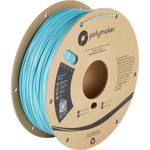 Polymaker PB01010 PolyLite Filament PETG Hittebestendig, Hoge treksterkte 1.75 mm 1000 g Turquoise 1 stuk(s) Polymaker PB01010 PolyLite Filament PETG Hittebestendig, Hoge treksterkte 1.75 mm 1000 g Turquoise 1 stuk(s)