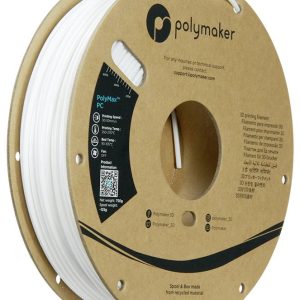 Polymaker PC02004 Polymax Tough Filament PC (polycarbonaat) Hoge stijfheid, Hittebestendig, Slagvast 2.85 mm 750 g Wit 1 Polymaker PC02004 Polymax Tough Filament PC (polycarbonaat) Hoge stijfheid, Hittebestendig, Slagvast 2.85 mm 750 g Wit 1