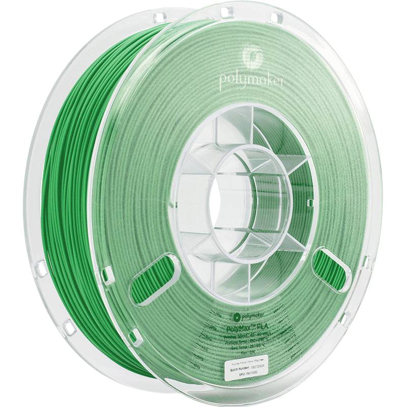 Polymaker PA06006 PolyMAX Tough Filament PLA kunststof Hoge stijfheid, Hoge treksterkte, Slagvast 1.75 mm 750 g Groen 1