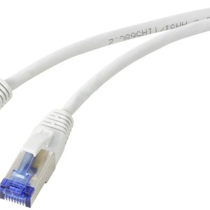 Renkforce RF-5266142 RJ45 Netwerkkabel, patchkabel CAT 6A S/FTP 3.00 m Grijs Slimline, Flexibel, Snagless, Vlambestendig Renkforce RF-5266142 RJ45 Netwerkkabel, patchkabel CAT 6A S/FTP 3.00 m Grijs Slimline, Flexibel, Snagless, Vlambestendig