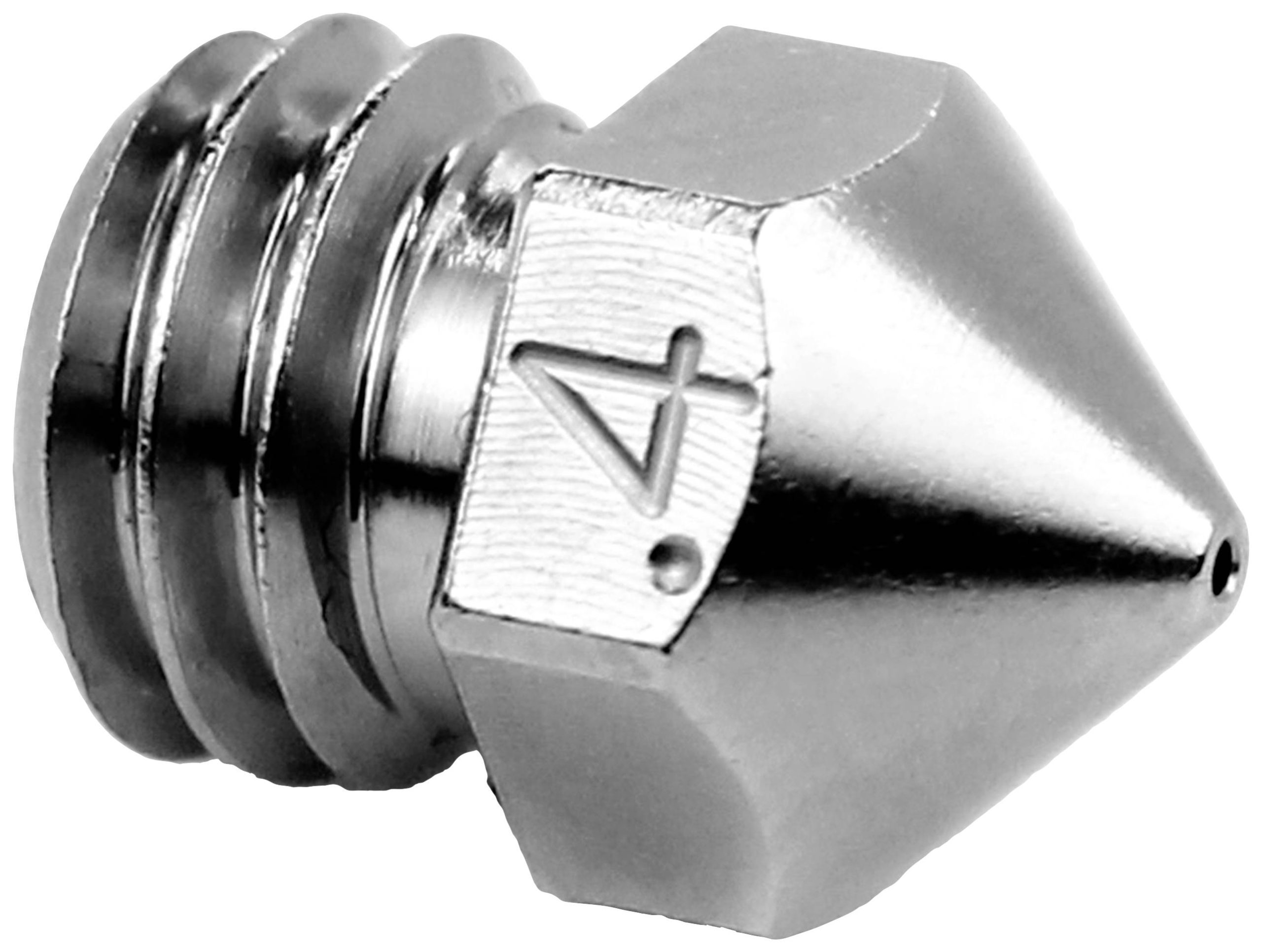 Micro-Swiss MicroSwiss-mondstuk 0,4 mm voor Creality CR-X, CR-X Pro, Sovol SV02 Brass Plated Wear Resistant Nozzle 0.4mm