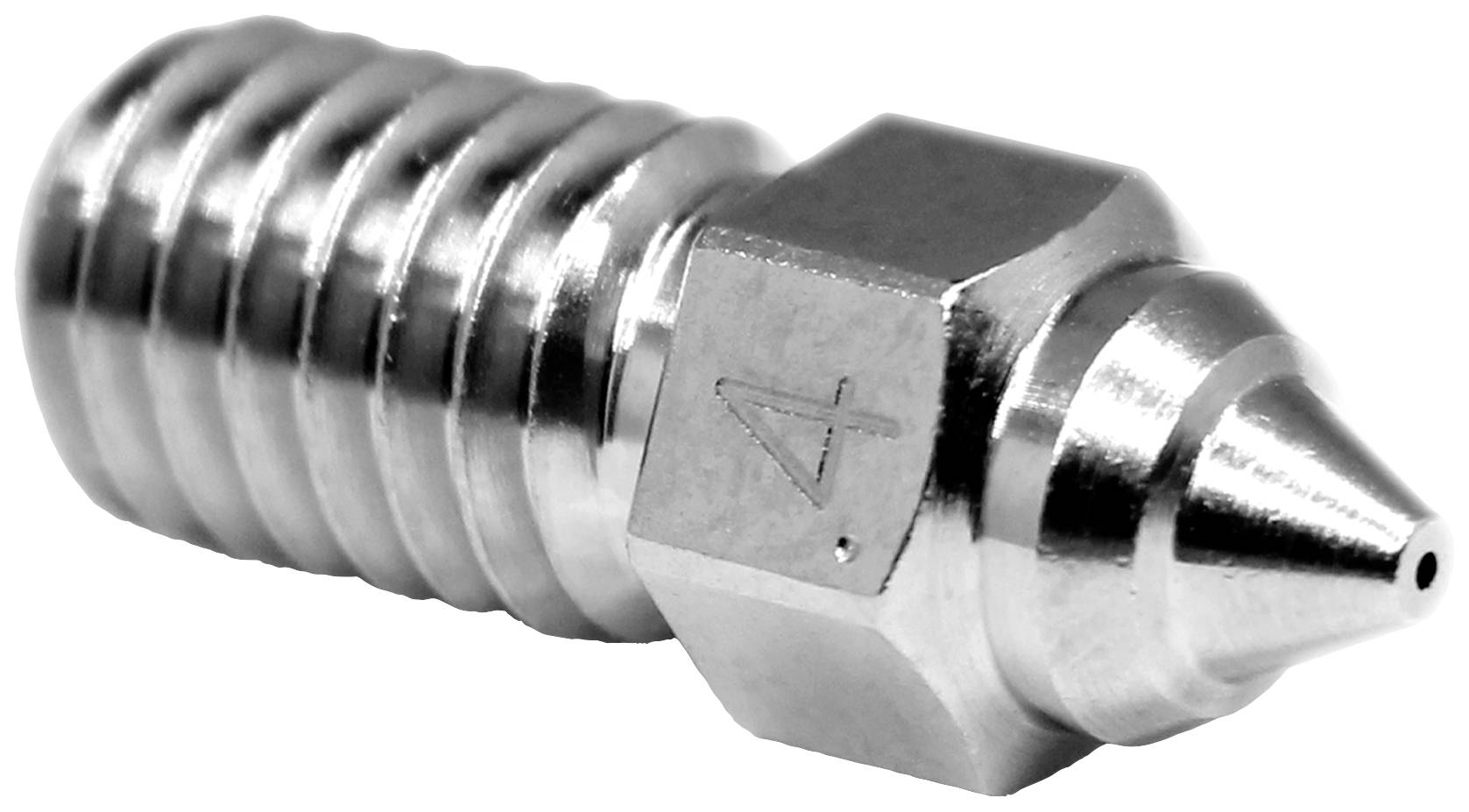 Micro-Swiss MicroSwiss-mondstuk 0,4 mm voor Creality Ender7 Brass Plated Wear Resistant Nozzle M2609-04