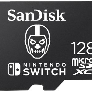 SanDisk microSDXC Extr 128GB (U3/UHS-I/CL.10/R100/W60) Fortnite, Skull Trooper microSDXC-kaart 128 GB UHS-I SanDisk microSDXC Extr 128GB (U3/UHS-I/CL.10/R100/W60) Fortnite, Skull Trooper microSDXC-kaart 128 GB UHS-I