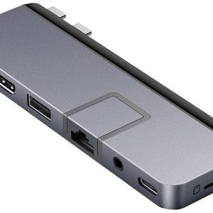HYPER HyperDrive DUO Pro USB-C dockingstation Geschikt voor merk (dockingstation): Universeel MacBook Geïntegreerde kaar HYPER HyperDrive DUO Pro USB-C dockingstation Geschikt voor merk (dockingstation): Universeel MacBook Geïntegreerde kaar