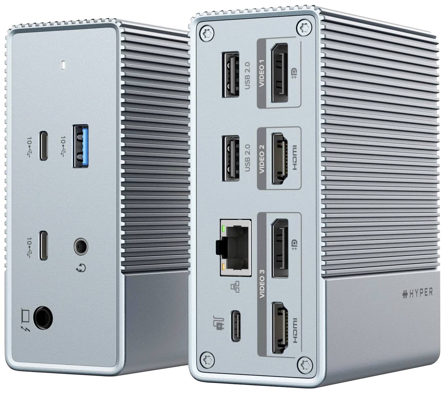 HYPER HyperDrive GEN2 USB-C dockingstation Geschikt voor merk (dockingstation): Universeel USB-C Power Delivery