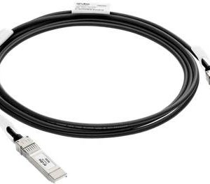 aruba R9D20A Glasvezel Optische vezel Aansluitkabel 3.00 m Zwart, Zilver [1x SFP+ – 1x SFP+]