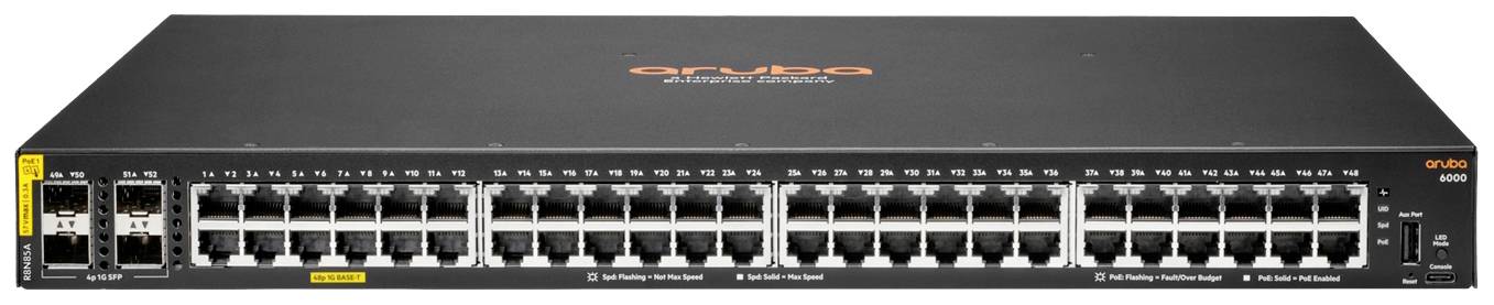 aruba R8N85A#ABB R8N85A#ABB Netwerk switch 48 poorten 104 Gbit/s