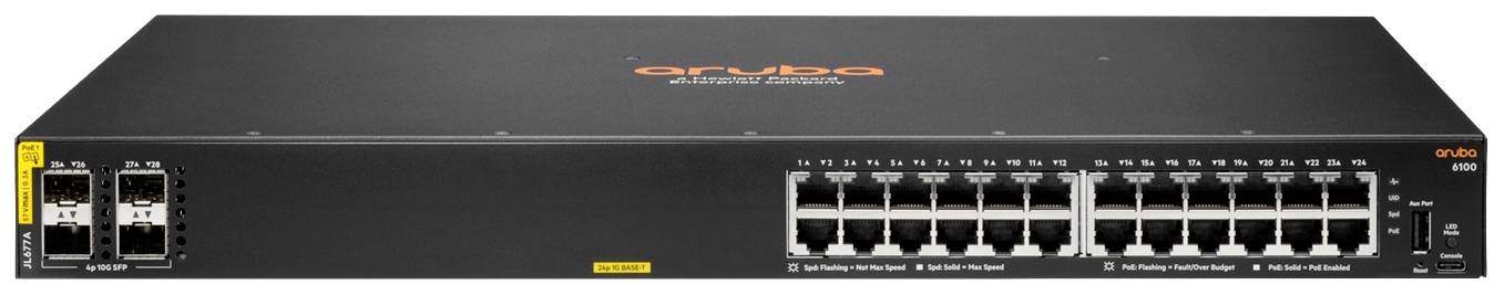 aruba JL677A#ABB JL677A#ABB Netwerk switch 24 poorten 128 Gbit/s