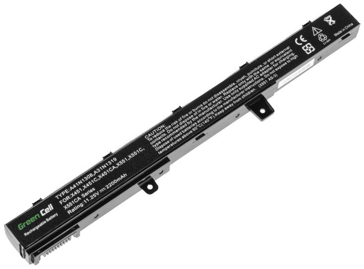 Green Cell A31LJ91 GC-AS90 Laptopaccu 14.8 V 2200 mAh Asus