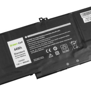 Green Cell F3YGT GC-DE148 Laptopaccu 7.6 V 5800 mAh Dell Green Cell F3YGT GC-DE148 Laptopaccu 7.6 V 5800 mAh Dell
