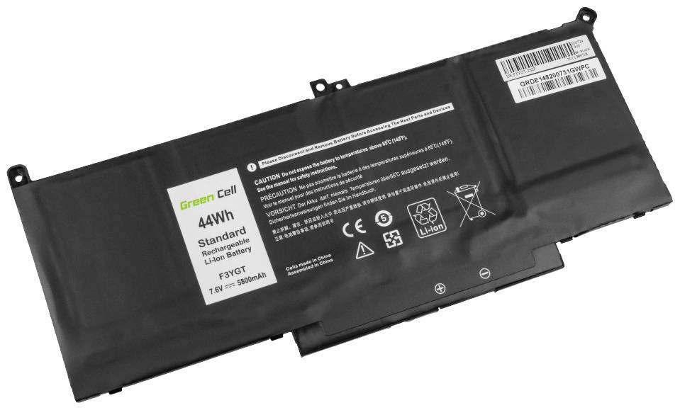Green Cell F3YGT GC-DE148 Laptopaccu 7.6 V 5800 mAh Dell